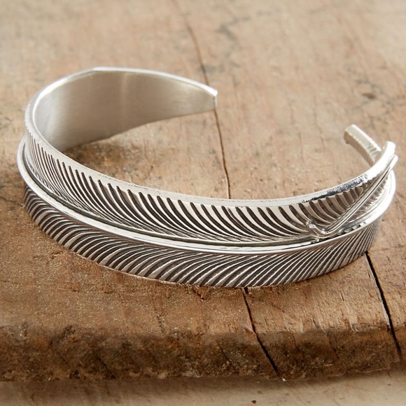 Jewelry - Navajo Silver Feather Cuff